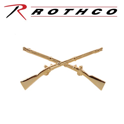ROTHCO 로스코 OFFICERS INFANTRY PIN 1751 뱃지 세트